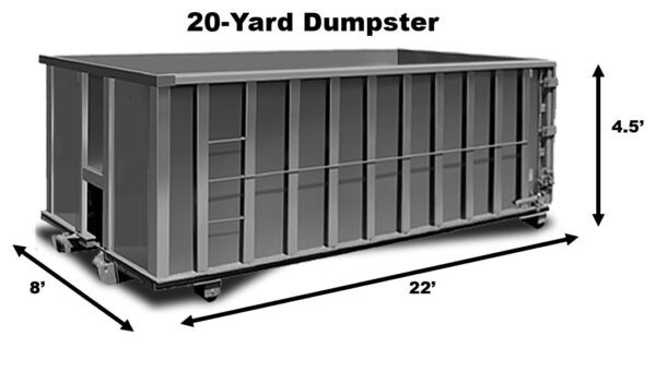 20 yard Dumpster Rental in Houston